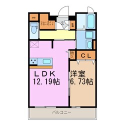 PRIUS滝ノ水の物件間取画像